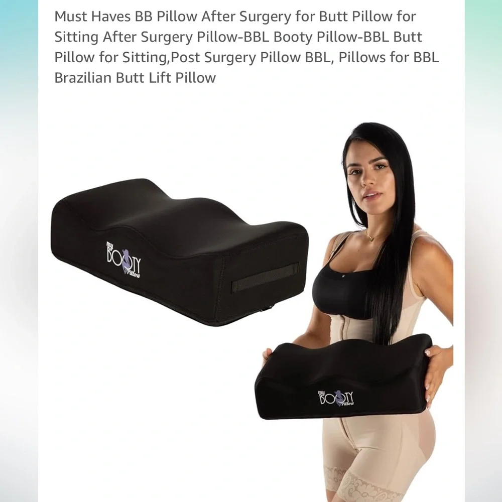 New MY BOOTY Pillow Brazilian Butt Lift Post Op and Med Pride Surgical Tape - Picture 5 of 11